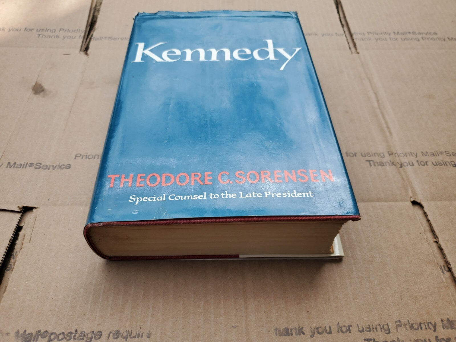 KENNEDY - VTG - By Theodore C. Sorensen - 1965  - First Edition - VG B7