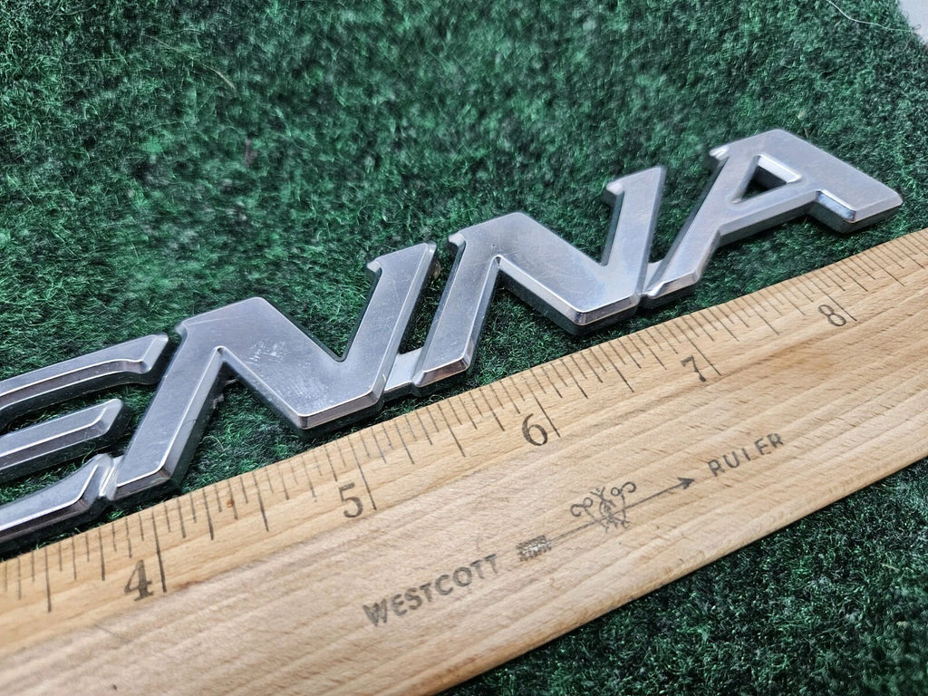Toyota Sienna Rear Liftgate Lid 9" Inch Emblem Nameplate Name Plate OEM Logo GL1