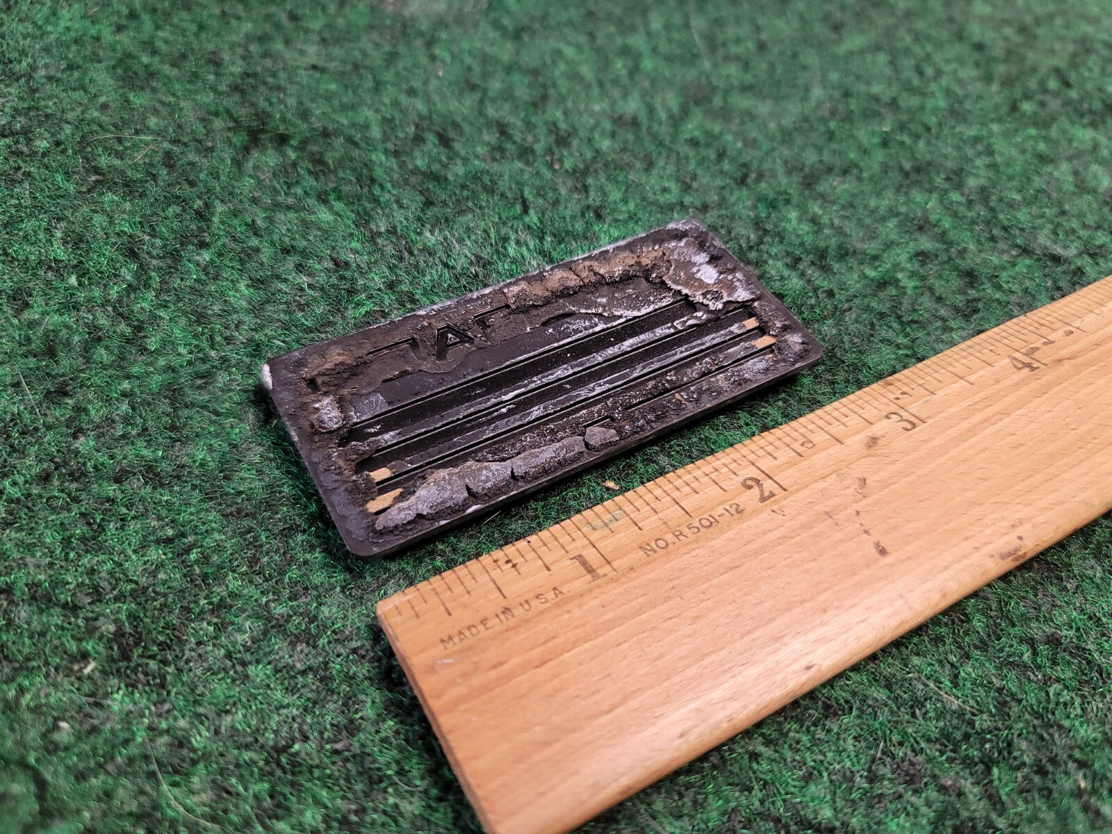 1990s SILVERADO Plastic Roof Panel Emblem OEM NAME PLATE 1M8