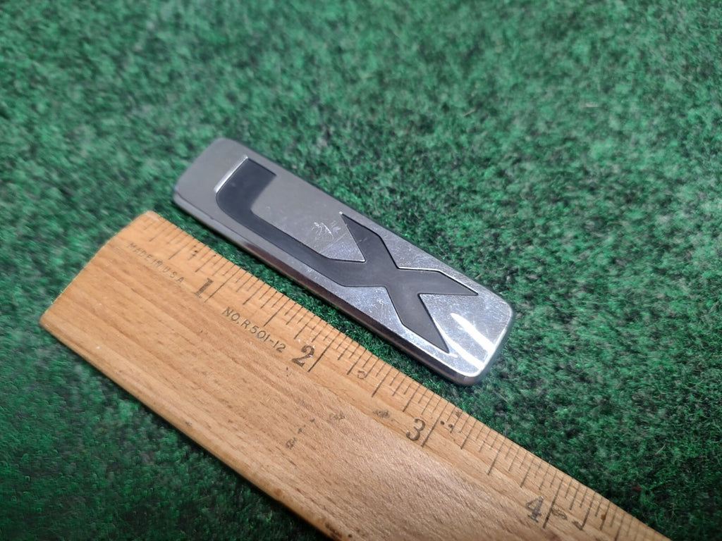LX Mazda 2000-2003 MPV Chrome Rear Hatch Emblem Badge Logo Name LC62 51 761 1S1