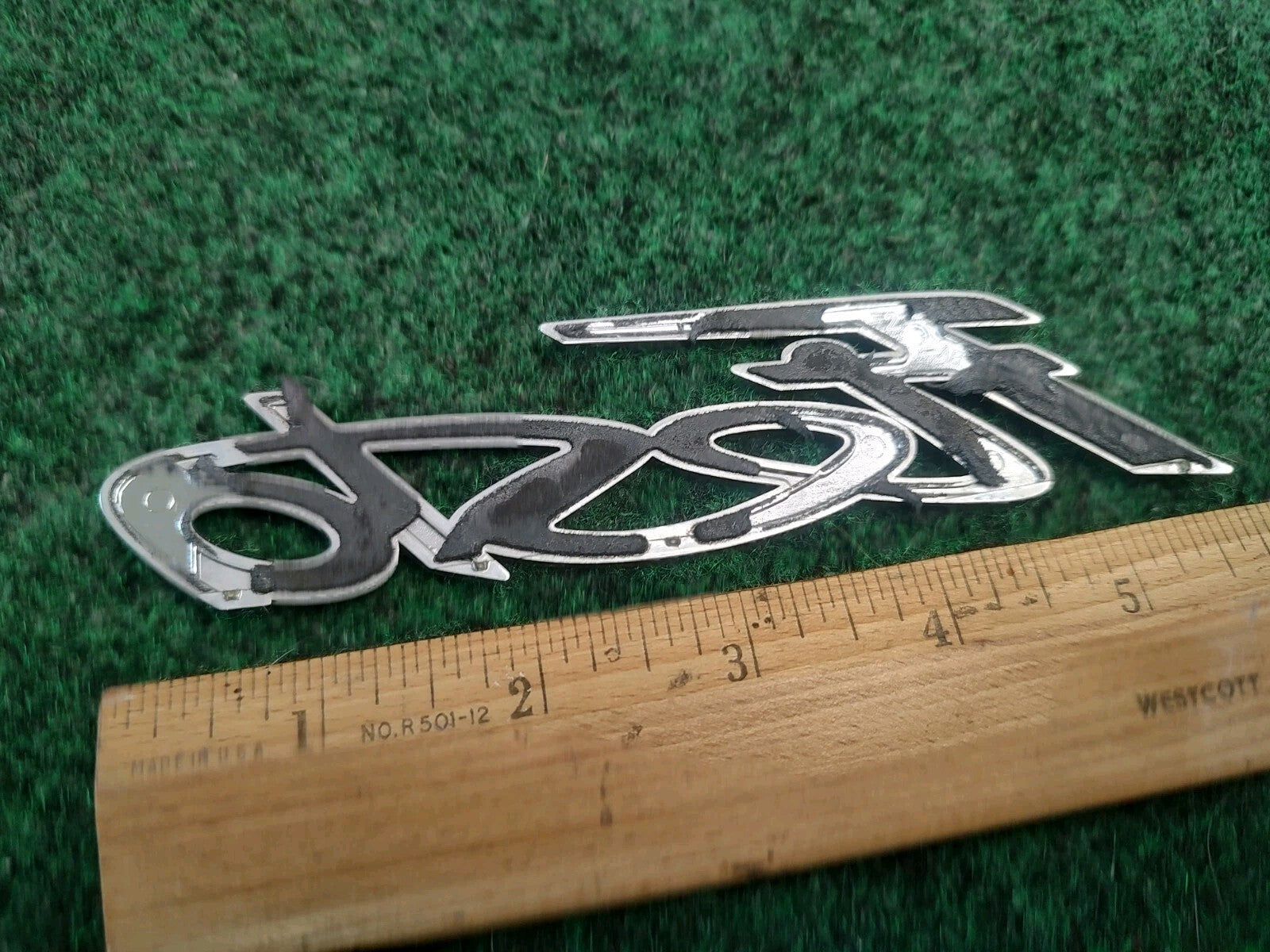 2011-2019 FORD FIESTA REAR CHROME EMBLEM LOGO BADGE LETTERS SYMBOL OEM 2S8