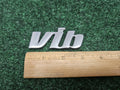 2003-2008 Pontiac Vibe "VIB" Door Emblem Logo Badge Set Silver OEM Missing E GL1