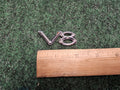 Ford V8 Emblem Logo Name Plate Nameplate Badge OEM 6M4