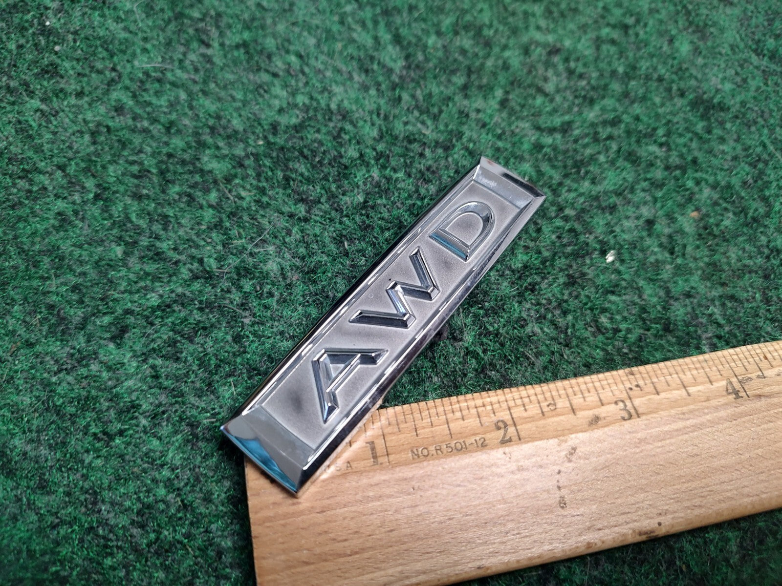 Lincoln OEM MKS MKX MKZ AWD Rear Chrome Emblem Badge Logo Nameplate Name 3S3