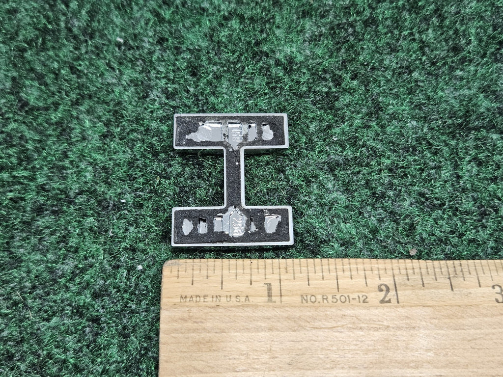 OEM "H" 3D Chrome Individual Letter Lettering Emblem Badge Logo Nameplate 7S8