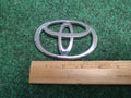 Toyota Chrome Plastic Emblem Badge Logo OEM 4 NCH Wide 1S8