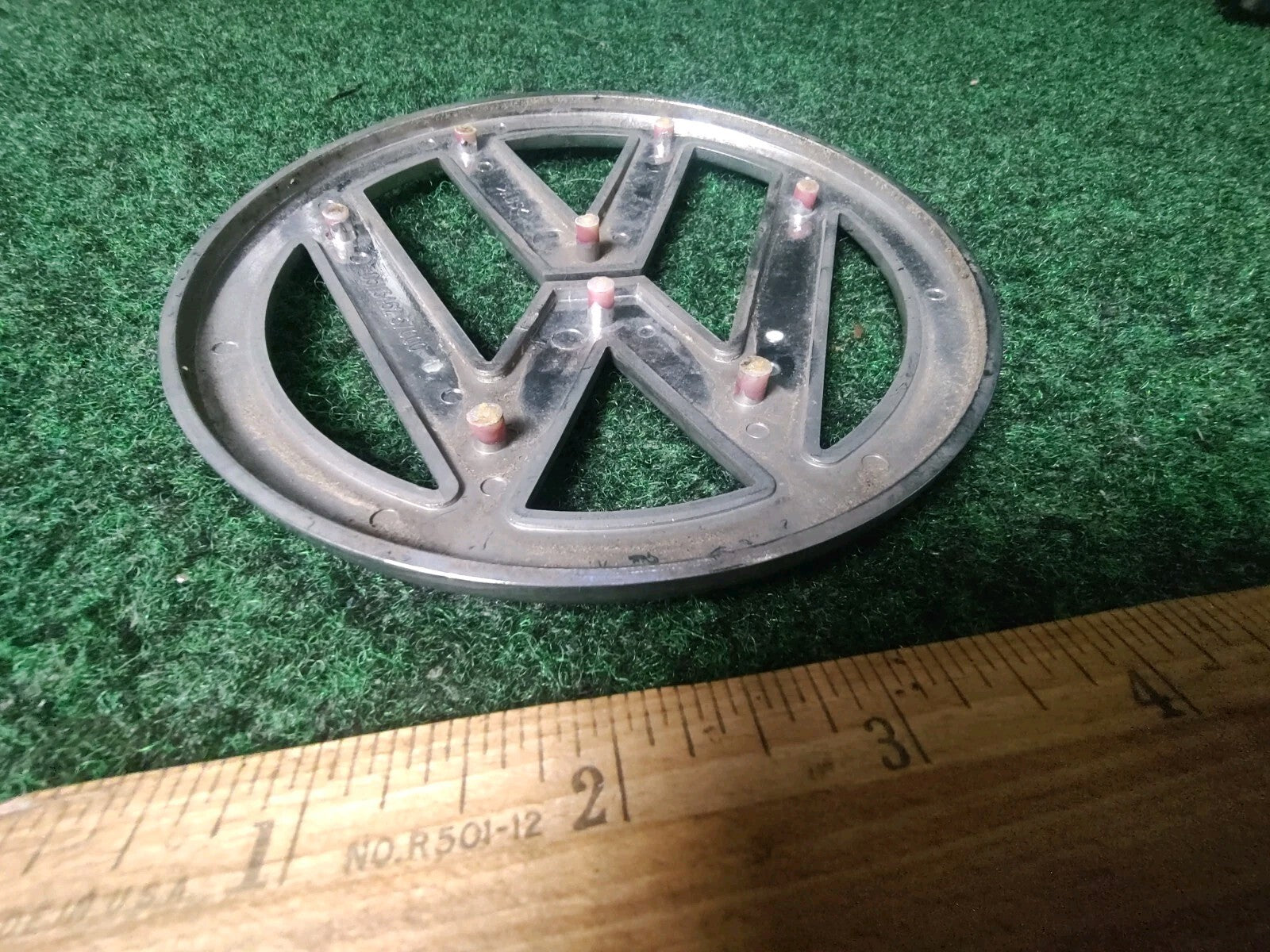 VW Volkswagen Routan Passat Jetta trunk emblem badge logo 4.75" OEM Genuine 4L7