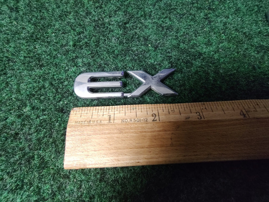 01 02 03 04 05 HONDA CIVIC EX SEDAN REAR EMBLEM LOGO BADGE SIGN SYMBOL 6S4
