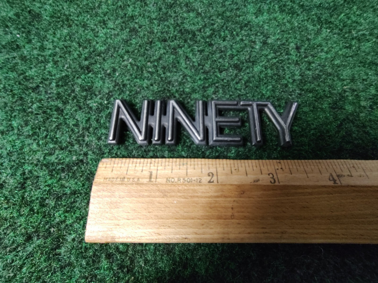 Oldsmobile OEM 1990-1995 Ninety Eight Emblem Badge Logo Nameplate Name Plate 6S6