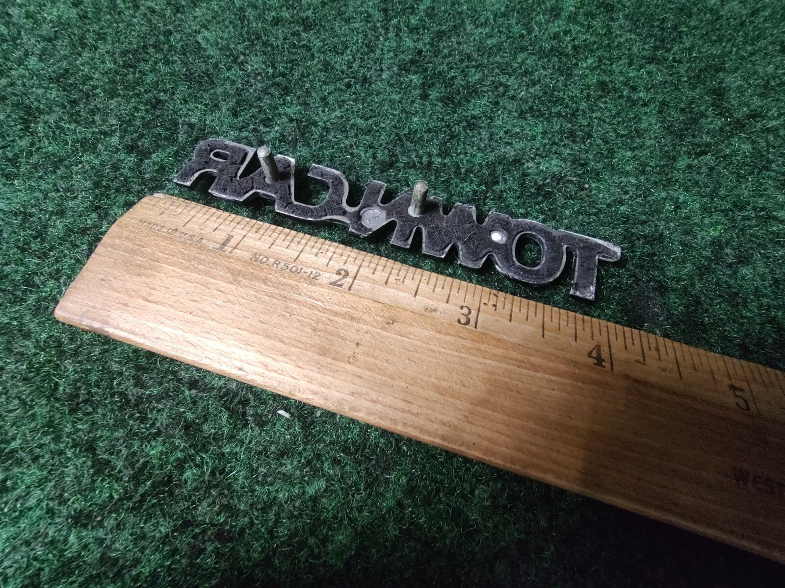 Lincoln OEM Town Car Chrome Plastic  Emblem Badge Logo Nameplate Name Plate 9L3