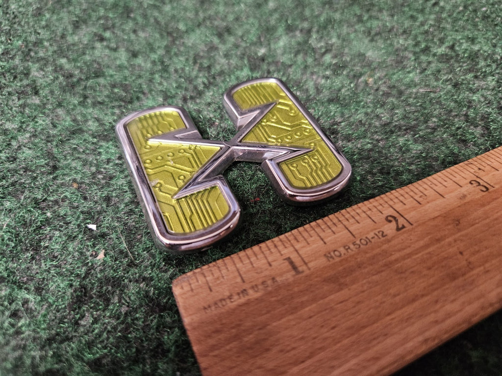 CHEVROLET TAHOE GMC YUKON HYBRID H REAR SIDE EMBLEM BADGE SYMBOL LETTER OEM 3M4