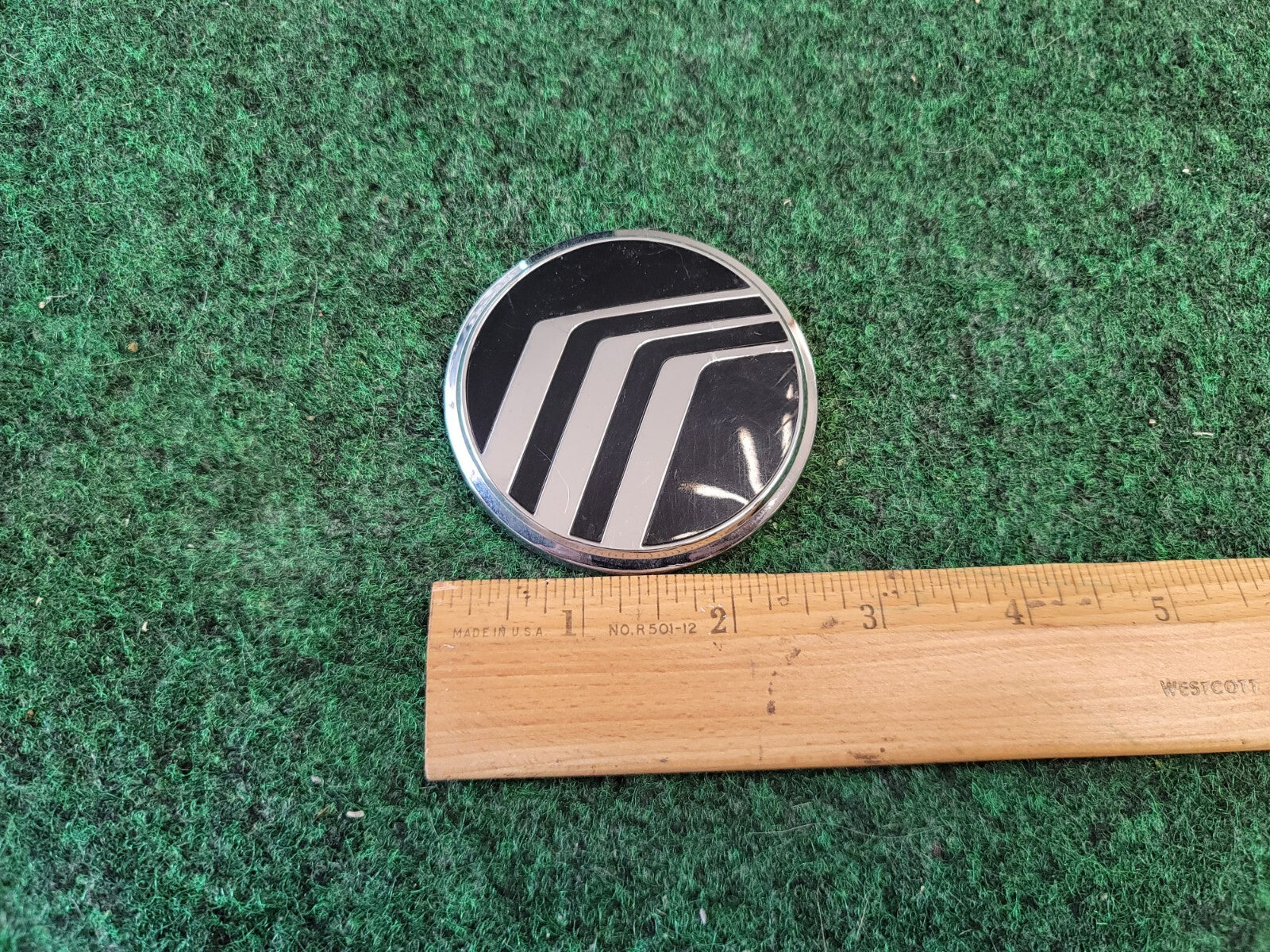 1992 - 1997 Mercury Grand Marquis Rear Trunk Badge Emblem F2MB5428032AC 1M4