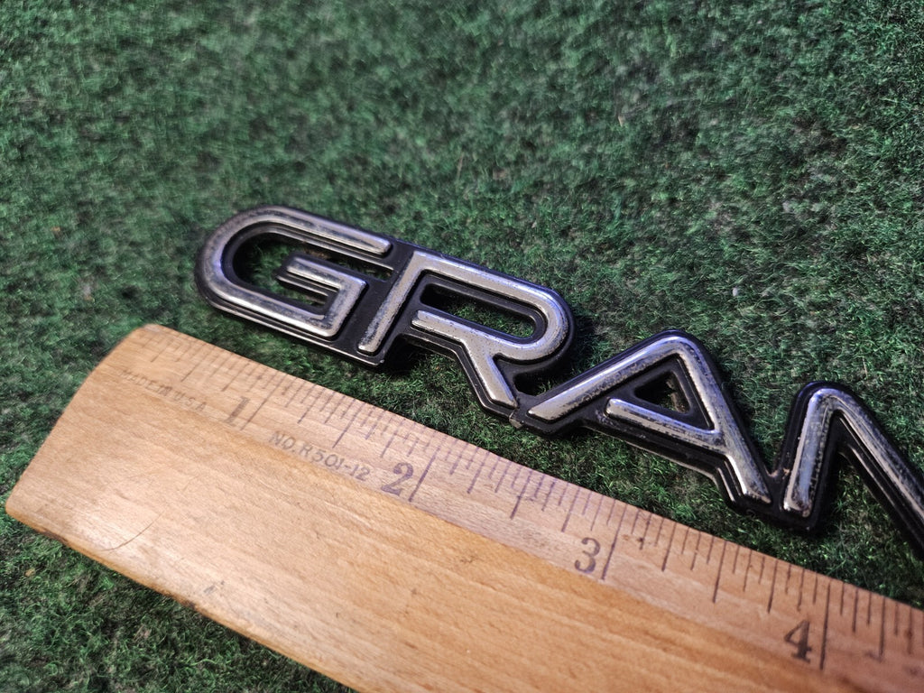 Pontiac 1992-1995 Grand Emblem Badge Logo Nameplate Name Plate 5M1