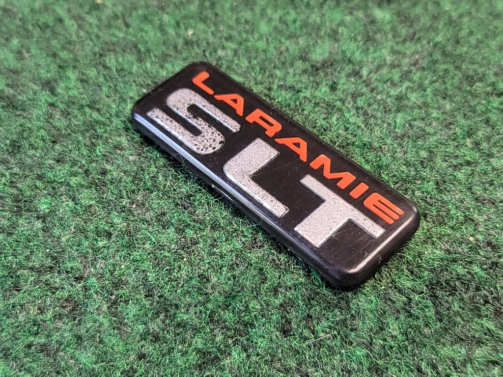 94 95 96 97 98 99 00 01 DODGE RAM SLT LARAMIE SIDE EMBLEM LOGO BADGE 7L1