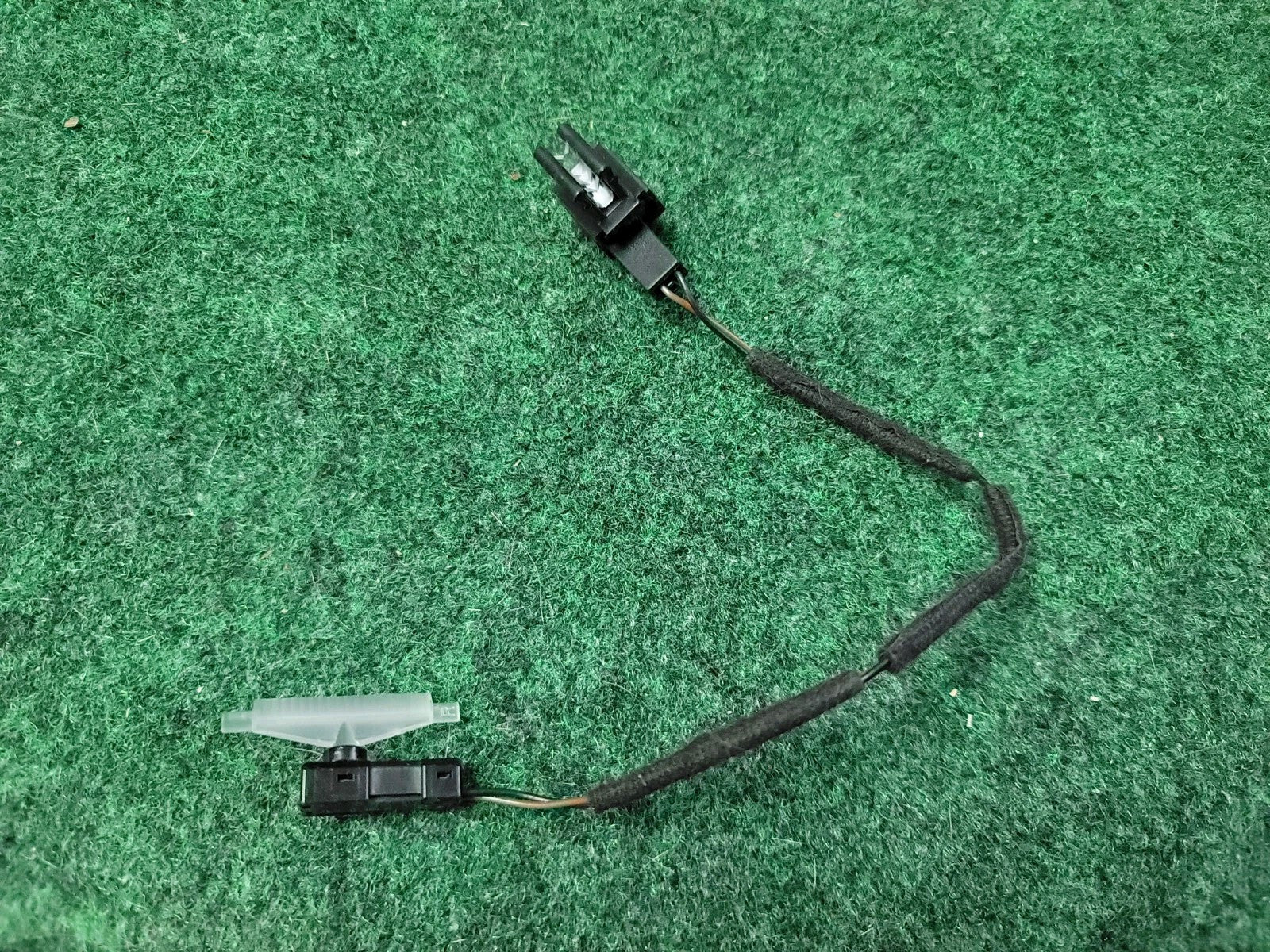 VW Audi Porsche Wiring Harness Plug Connector 2 Wire Pigtail OEM #1J0973332A 3L5