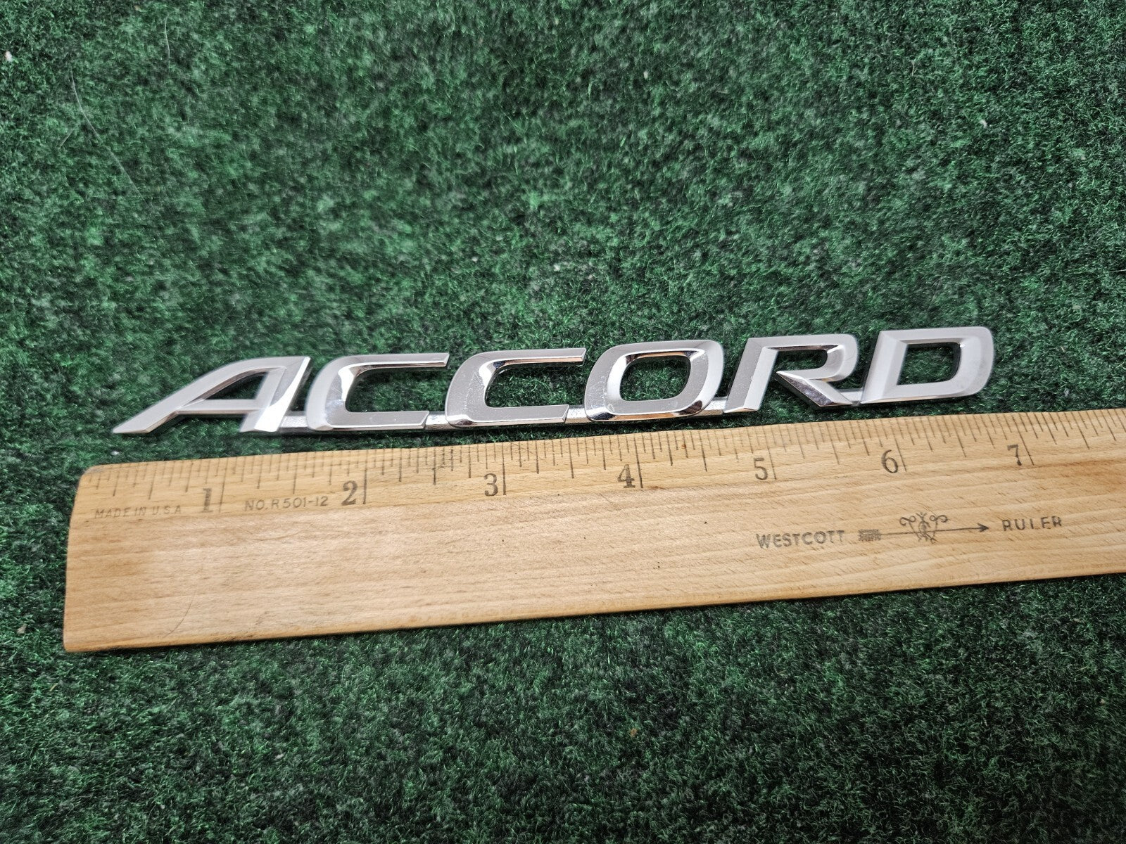 HONDA ACCORD REAR GATE EMBLEM BADGE SYMBOL NAMEPLATE NAME PLATE OEM GL3