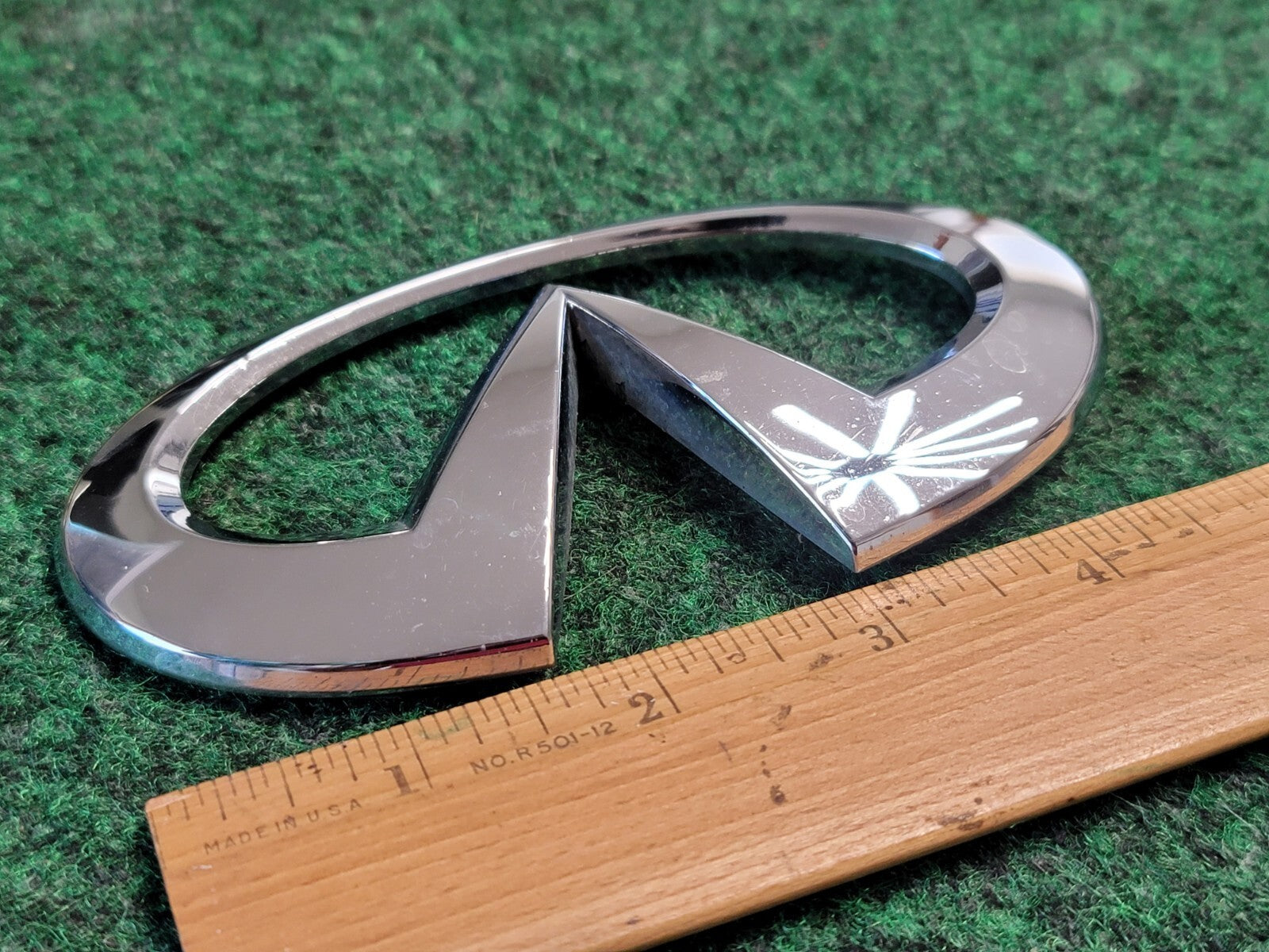 2006 2007 2008 INFINITI M35 M45 REAR TRUNK CHROME EMBLEM BADGE 84890 EH100 2M1