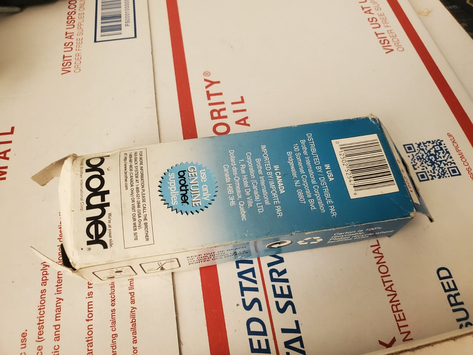 Genuine Brother LC03BC LC-03BC  Ink Jet Cartridge Black & Cyan 5L4