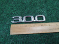 LEXUS RX300 REAR LID CHROME EMBLEM LOGO BADGE SIGN OEM USED 4S2