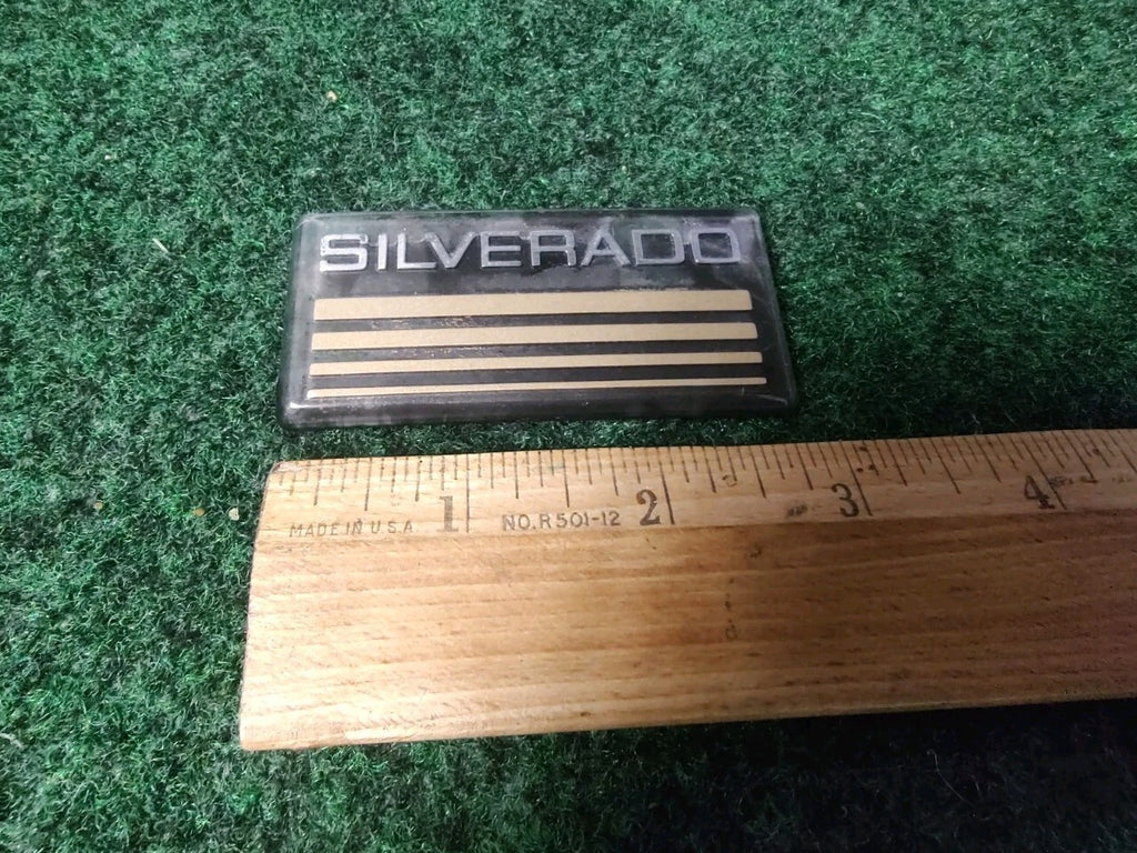 1990s SILVERADO Plastic Roof Panel Emblem OEM NAME PLATE 6S4