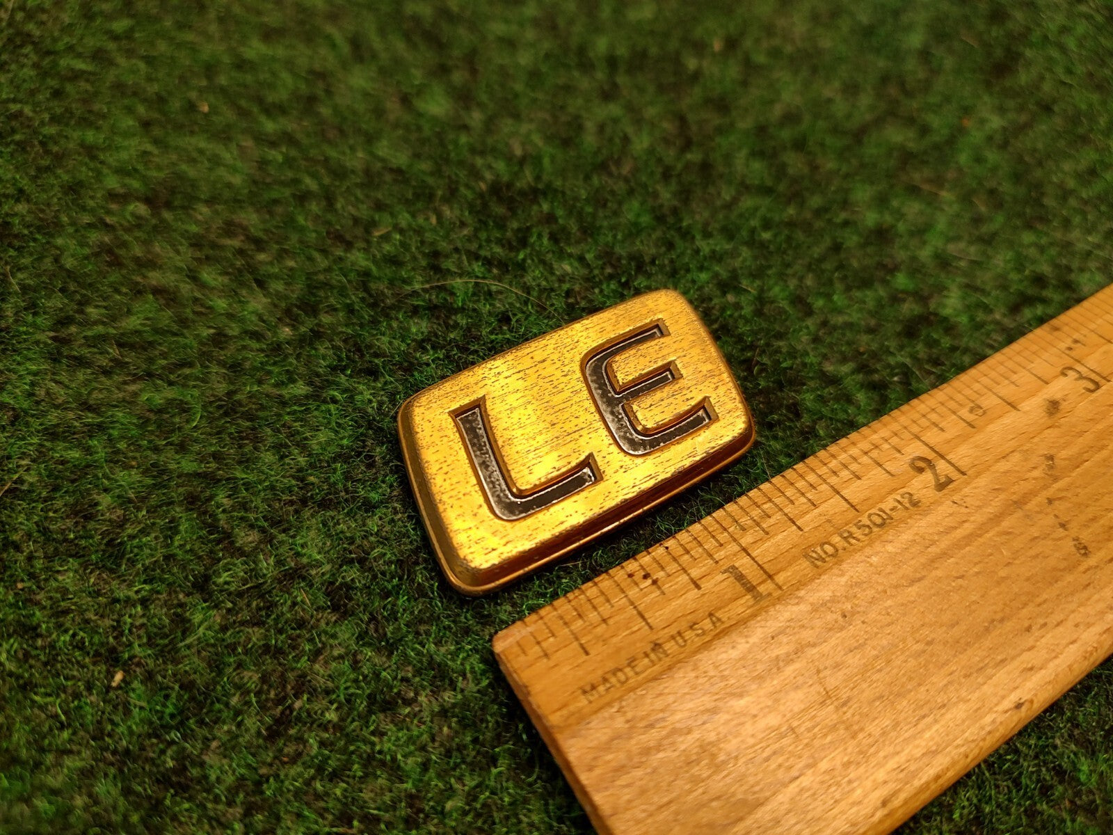 Original Genuine Toyota 75443-33080 Camry LE Rear Emblem Gold OEM