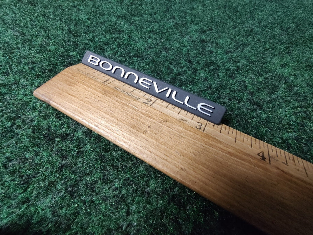 Pontiac Bonneville 3.25" Dashboard Dash Emblem Badge Logo Nameplate 25530877 7S1