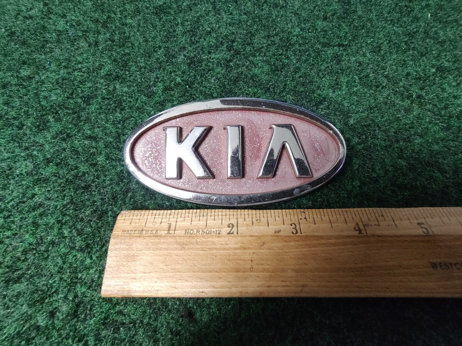 Kia Emblem Badge Grille Front Rear Name Plate Unknown Model 4" 6S5
