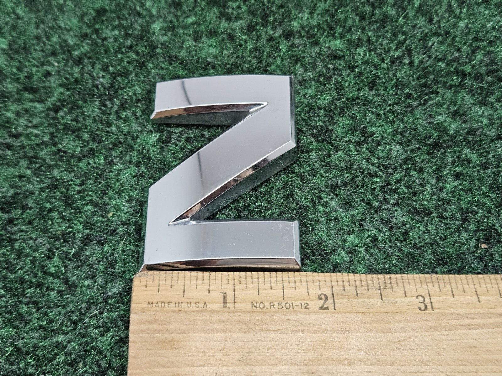 OEM "N" 3D Chrome Individual Letter Lettering Emblem Badge Logo Nameplate N 2S2