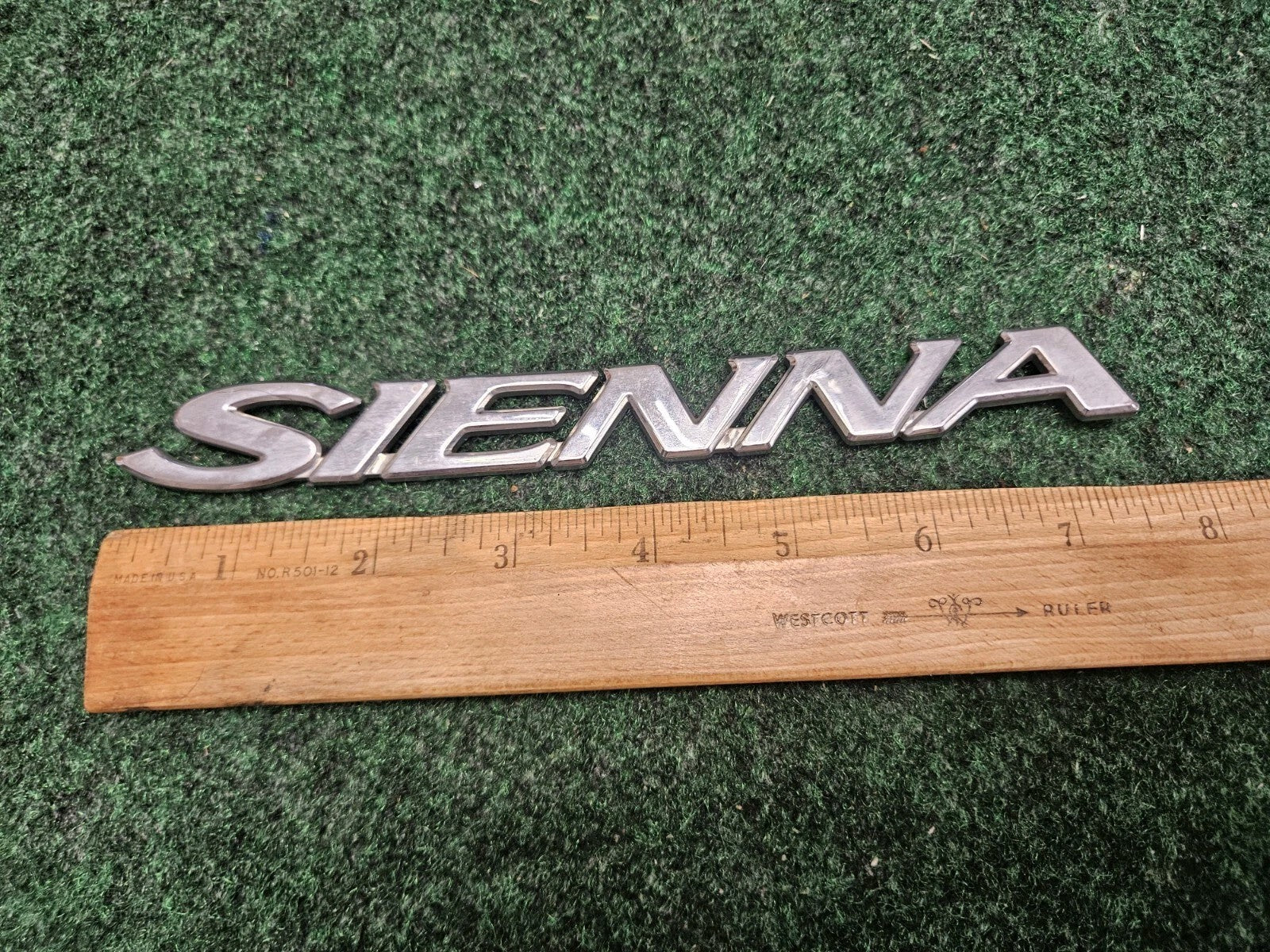 2004-2010 Toyota Sienna Rear Liftgate Lid Emblem Nameplate 75442-AE010 OEM 5M3