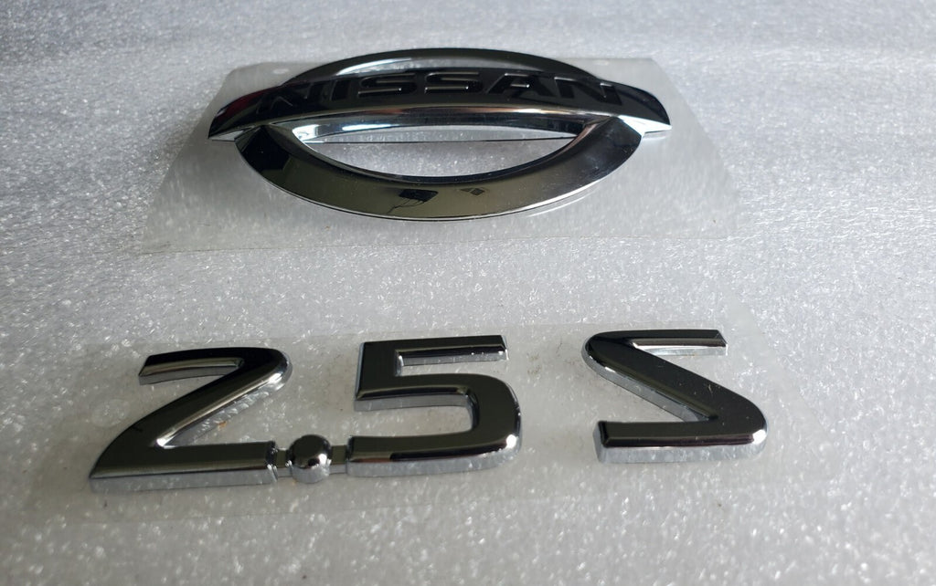 2007-2012 Nissan Altima 2.5S Symbol Logo Badge Trunk Rear Chrome OEM 2L4