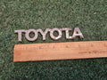Toyota Rear Trunk Lid Emblem Name Plate Nameplate 5.5" Chrome OEM 5M4
