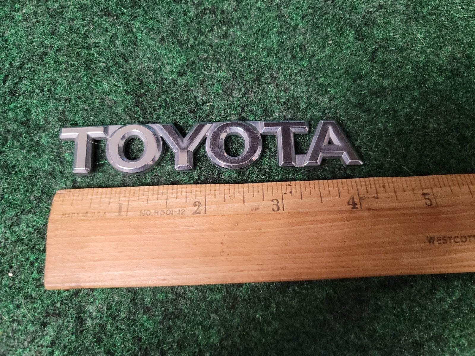 2002-2006 TOYOTA Camry Rear Trunk Lid Emblem Nameplate 4.25'' OEM 5S2