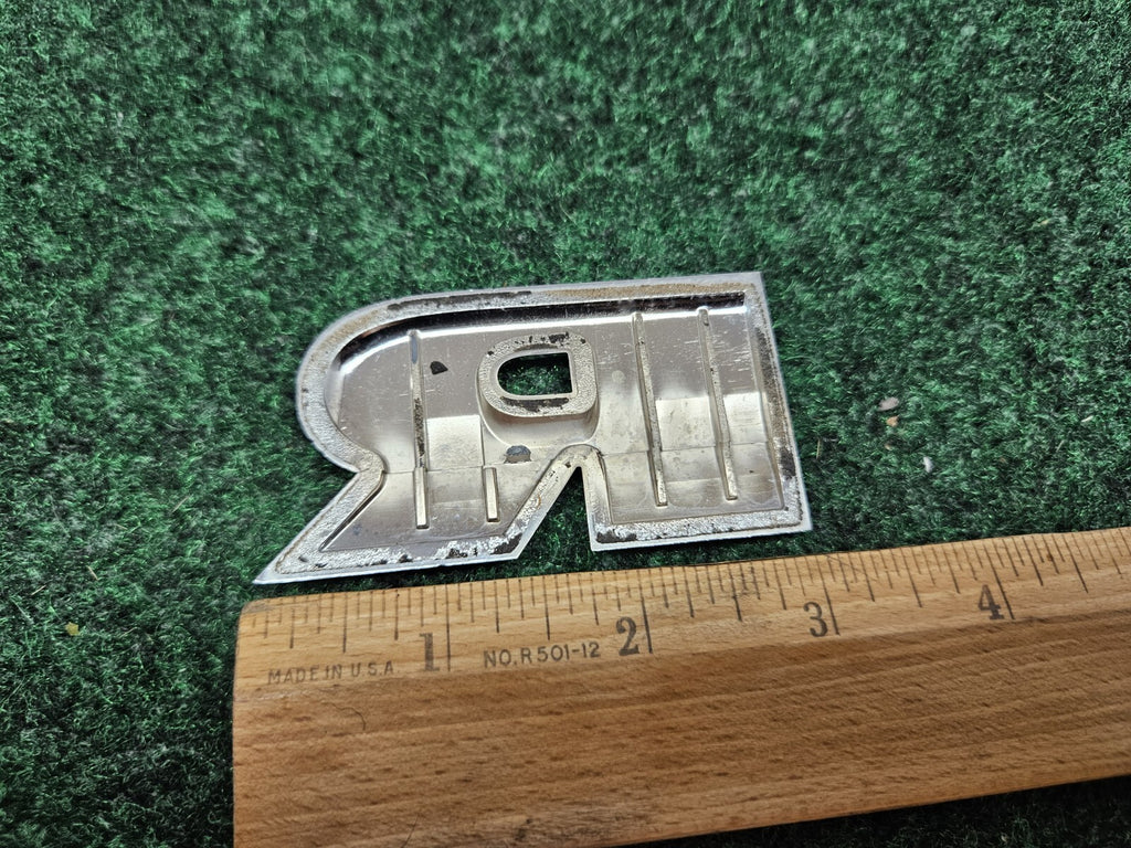 OEM "R" Chrome Dodge Individual Letter Lettering Emblem Badge Logo Nameplate 2S2