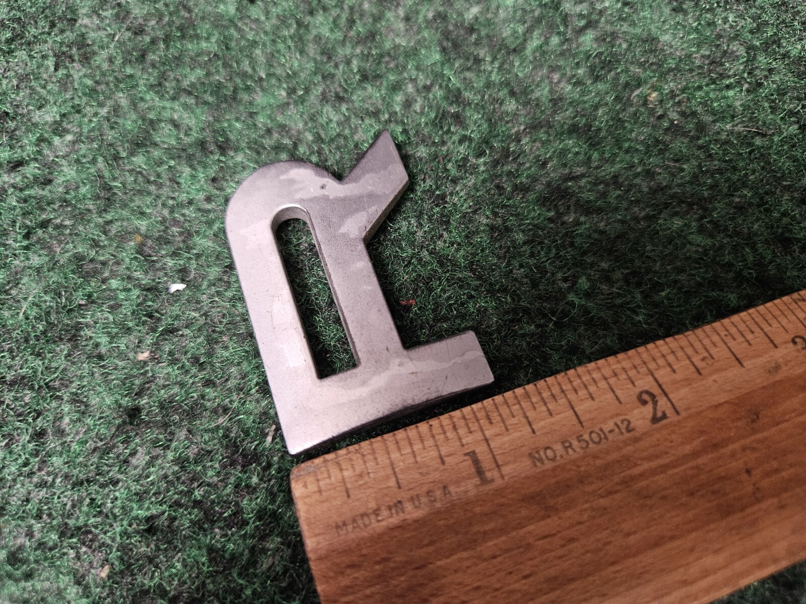 3D "R" Letter Badge Name Plate Fits Land Rover Range Rover 3M4