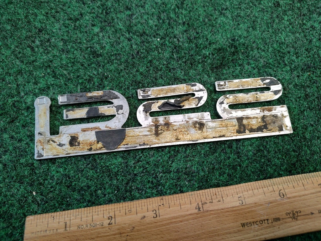 Pontiac SSEi Supercharged Gray Metal Emblem Badge Logo Nameplate Name Plate 1S4