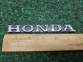 Honda OEM Machined Black Plastic 5.7" Emblem Badge Logo Nameplate Name Plate GL2