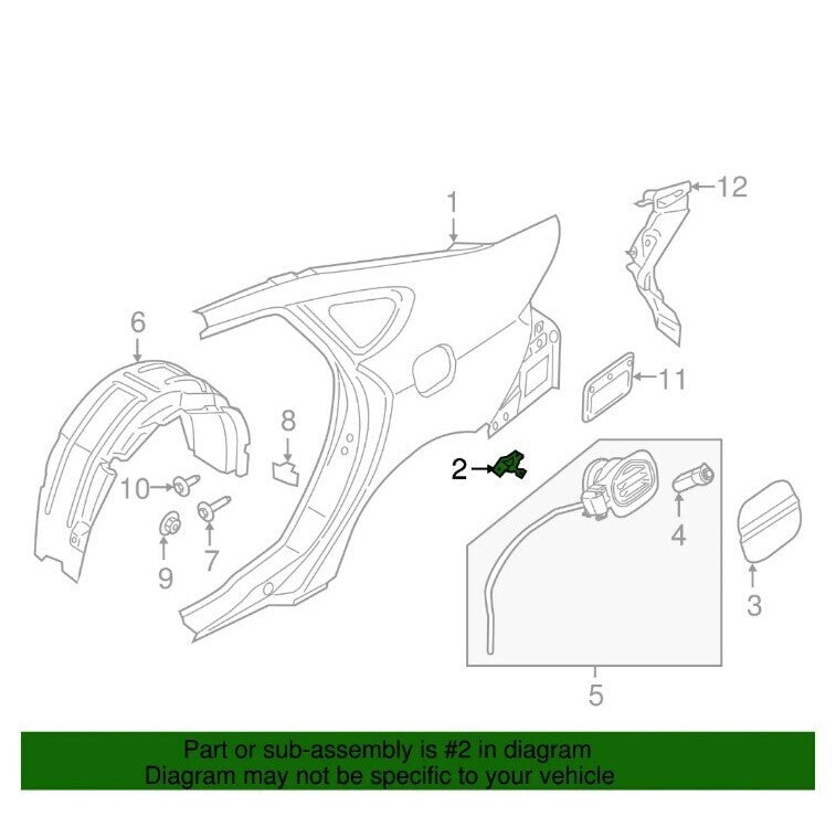 Ford OEM 2015-2019 Flex Mkt Pressure Valve Reinforcement YL8Z16390AA New