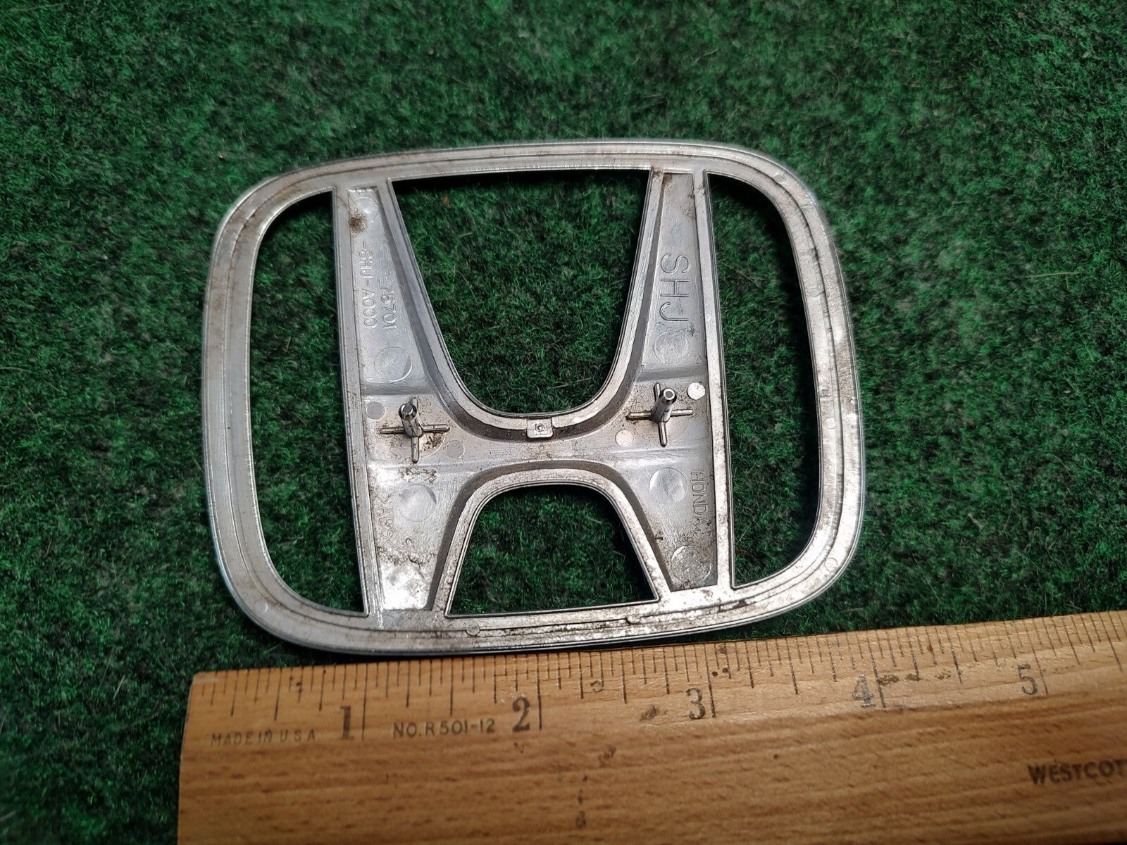 2005-2010 Honda Odyssey Emblem Badge Trunk Gate Rear Chrome 75701 SHJ A000 3S3