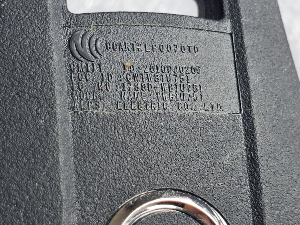 2003 - 2019 OEM Nissan Cube Juke Rogue Titan Remote Head Key 3B FCC: CWTWB1U751