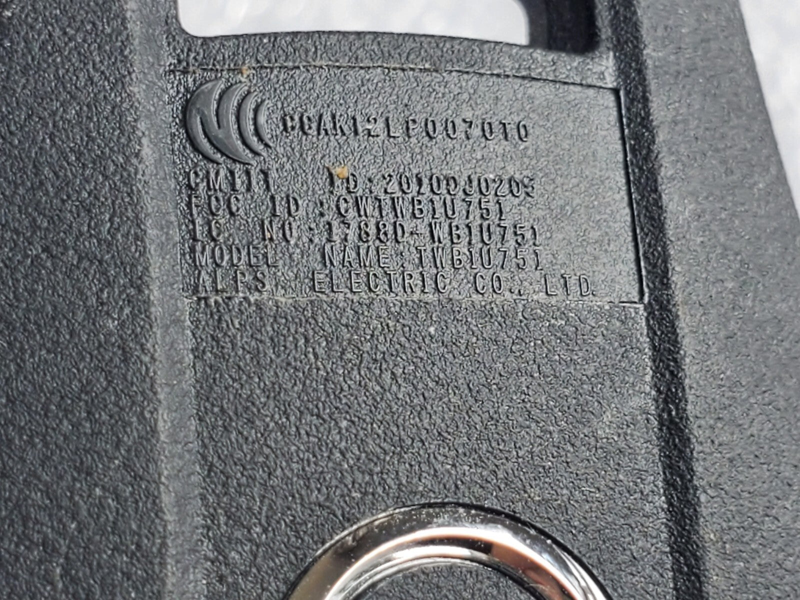 2003 - 2019 OEM Nissan Cube Juke Rogue Titan Remote Head Key 3B FCC: CWTWB1U751