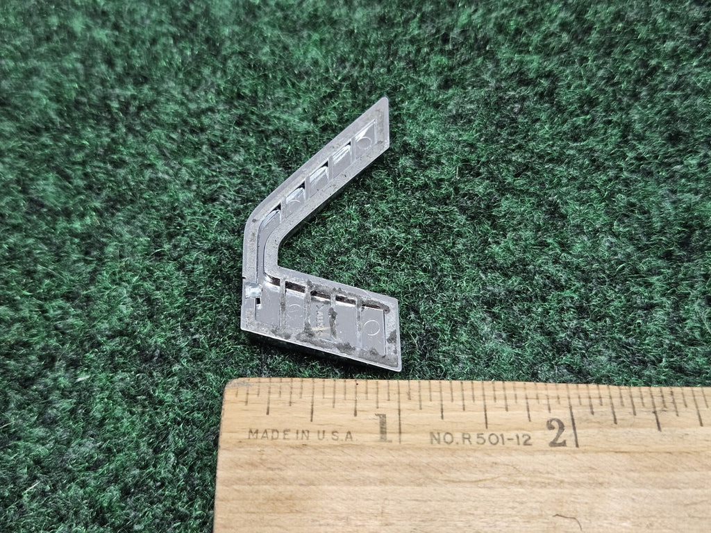 OEM "V" Chrome Individual Letter Lettering Emblem Badge Logo Nameplate 7S6