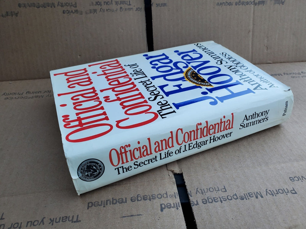 Official and Confidential The Secret Life of J Edgar Hoover by Anthony Summer B2