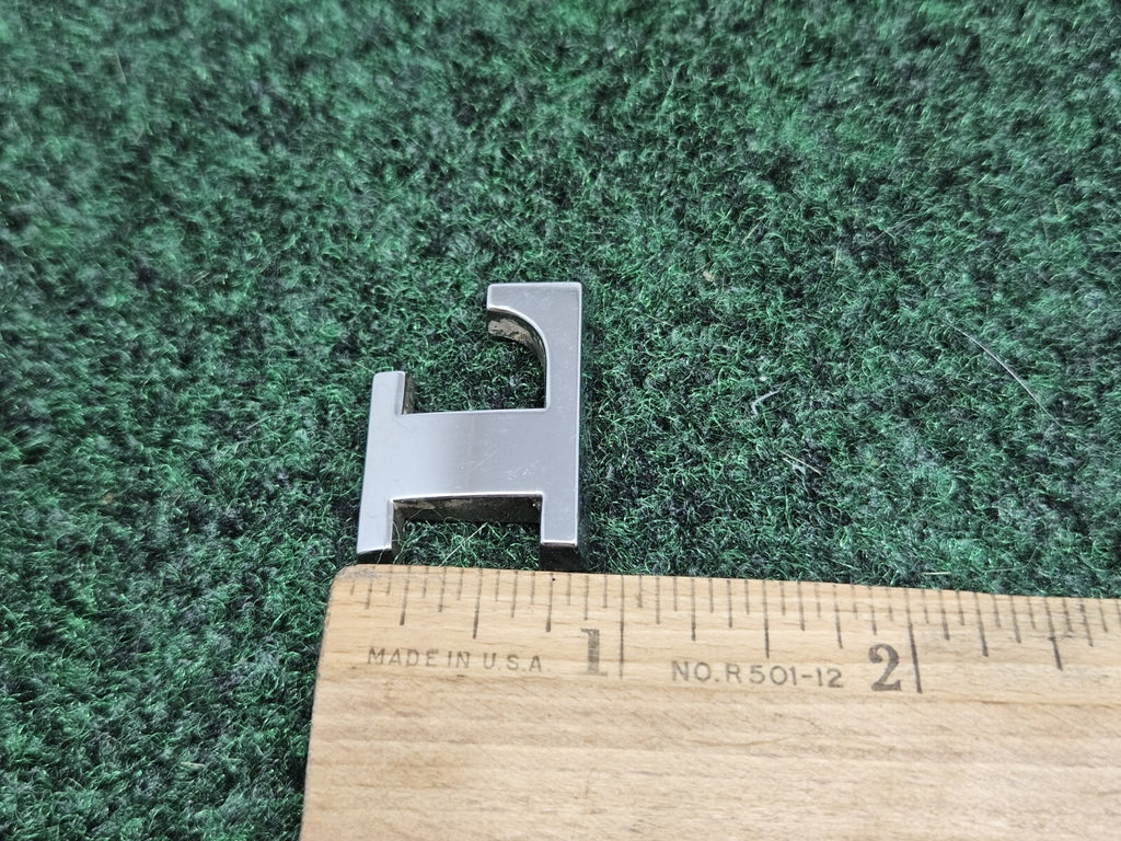 OEM "L" Chrome 3D Individual Letter Lettering Emblem Badge Logo Nameplate 7S7