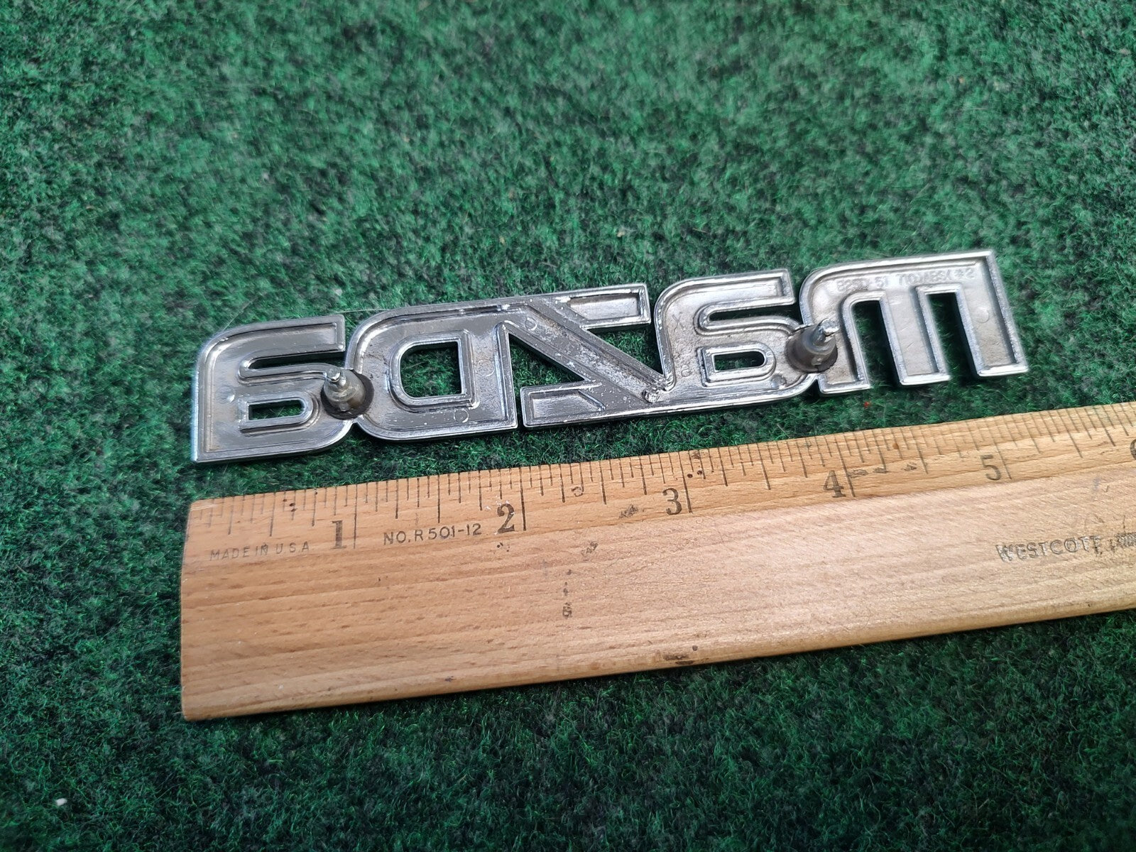 1999 00 2001 2002 2003 Mazda Protege Rear Trunk Nameplate Emblem B25D-51-710 1S9