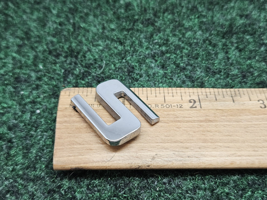 OEM "5" Chrome Individual Number Lettering Emblem Badge Logo Nameplate 3D 5 7S8