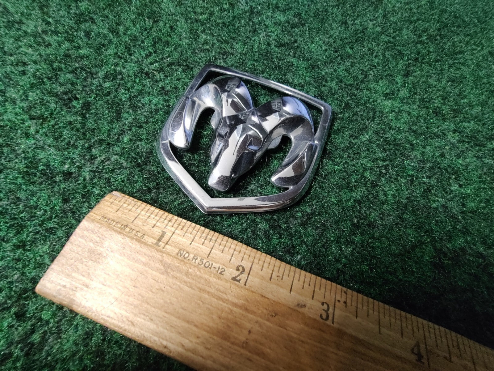 Dodge Front Grille Emblem Logo Badg OEM See Measurements 7S1