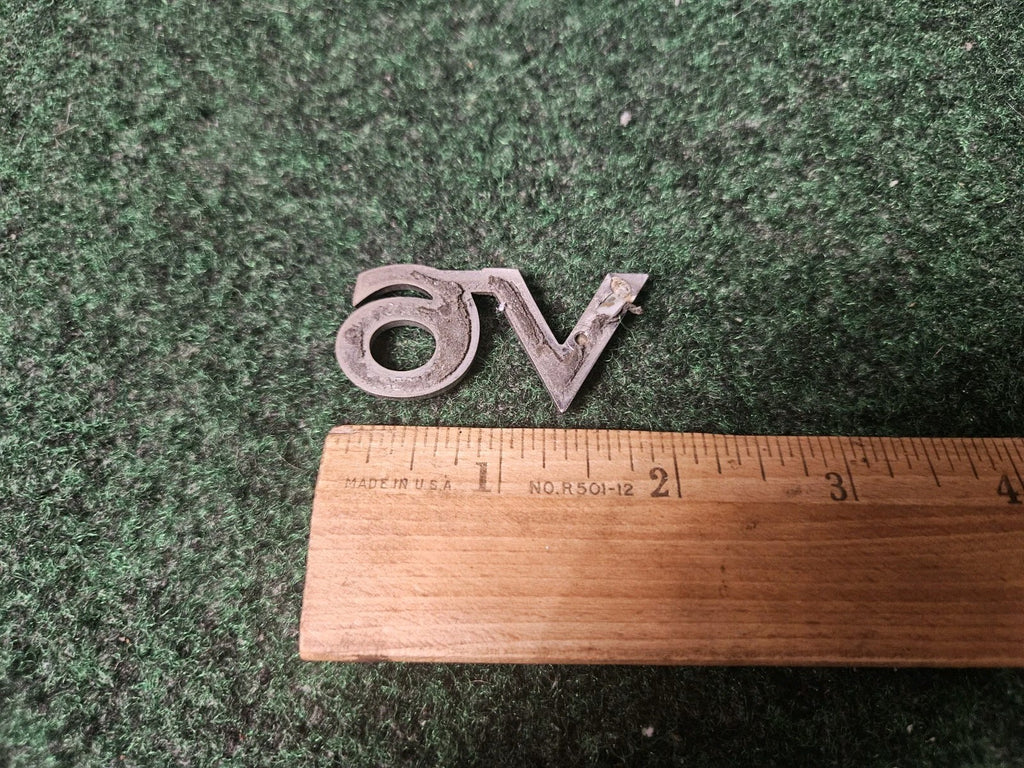1992 - 1996 Toyota Camry V6 Emblem Logo Letters Badge Trunk Rear Chrome OEM 3L2