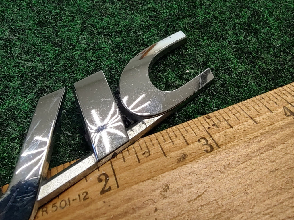 Honda OEM Civic Chrome Plastic 5.25" Emblem Badge Logo Nameplate Name Plate 4S8