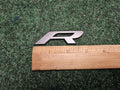 2011-2019 FORD EXPLORER FRONT Letter R Only HOOD EMBLEM LOGO BADGE GRAY OEM CL4
