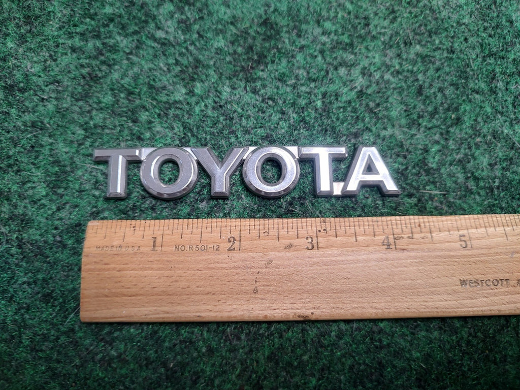 Toyota 1993-1997 Corolla Chrome Rear Trunk Emblem Badge Logo Nameplate 12650 3S6